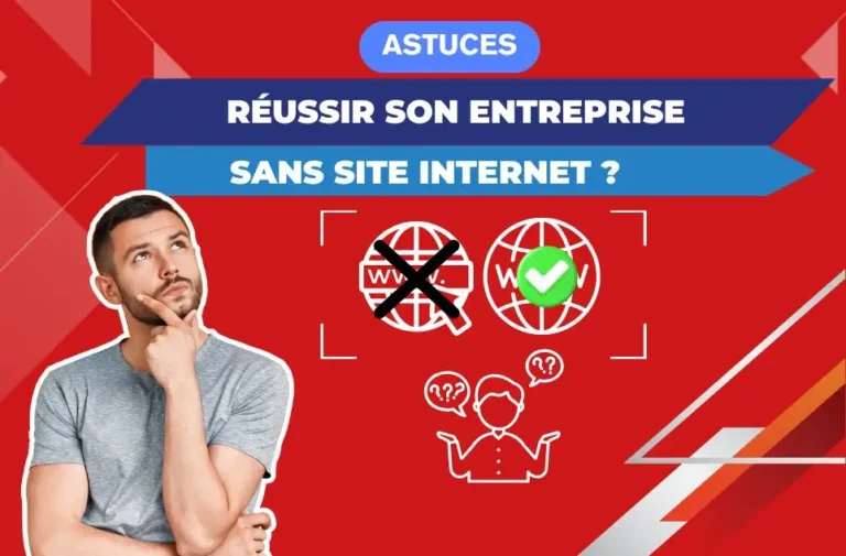 Réussir son entreprise sans site internet