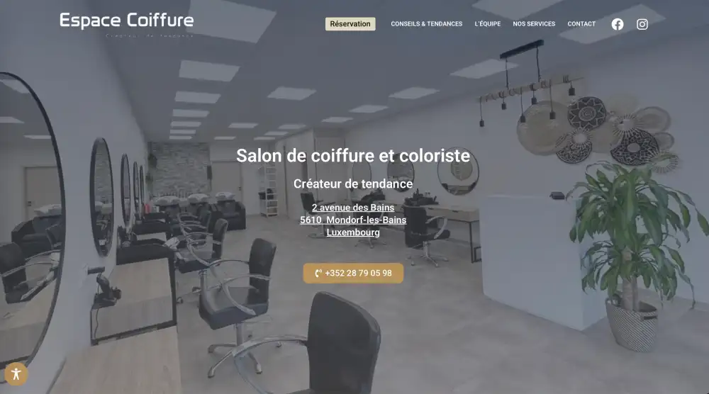 Client Luxembourg Espace-coiffure
