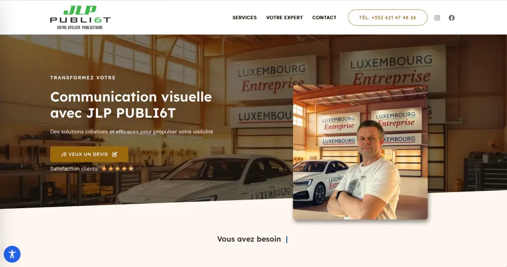 Client Atelier publicitaire Luxembourg