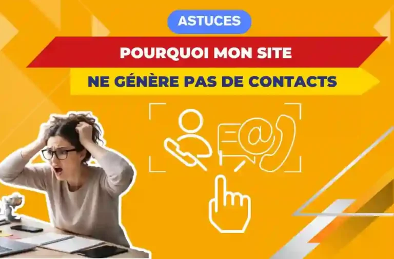 mon site ne génère pas de contacts