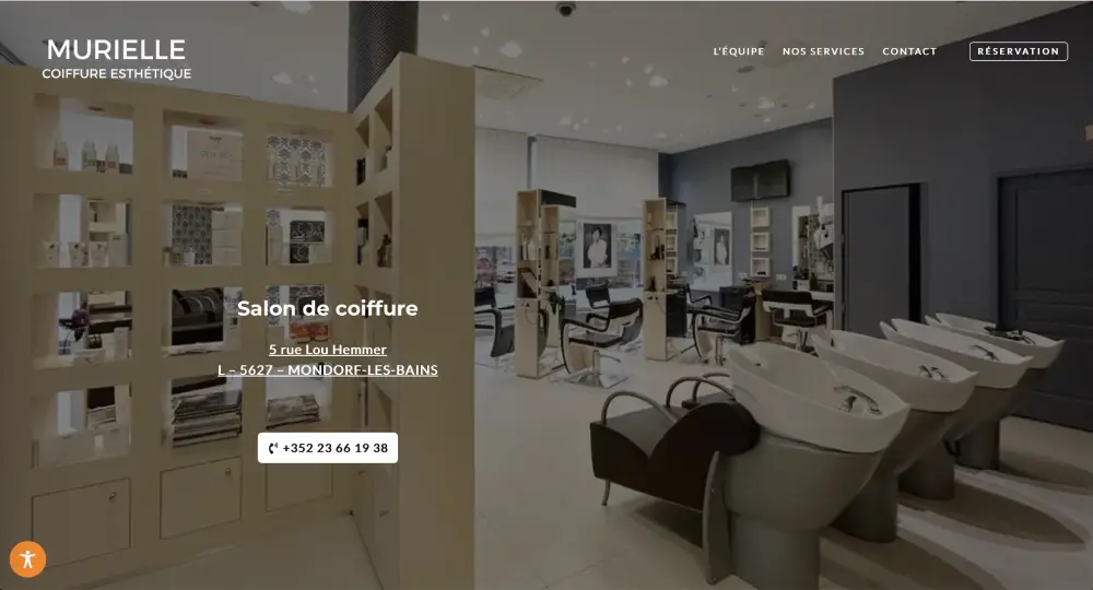 Client Murielle coiffure esthétique Luxembourg