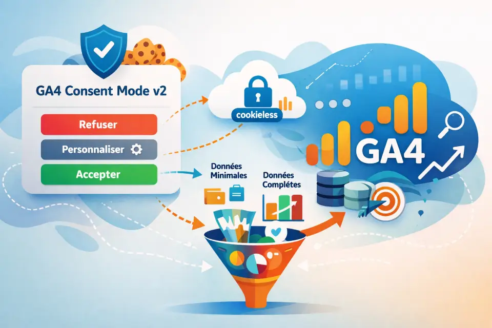 GA4 Consent Mode v2 : configurer