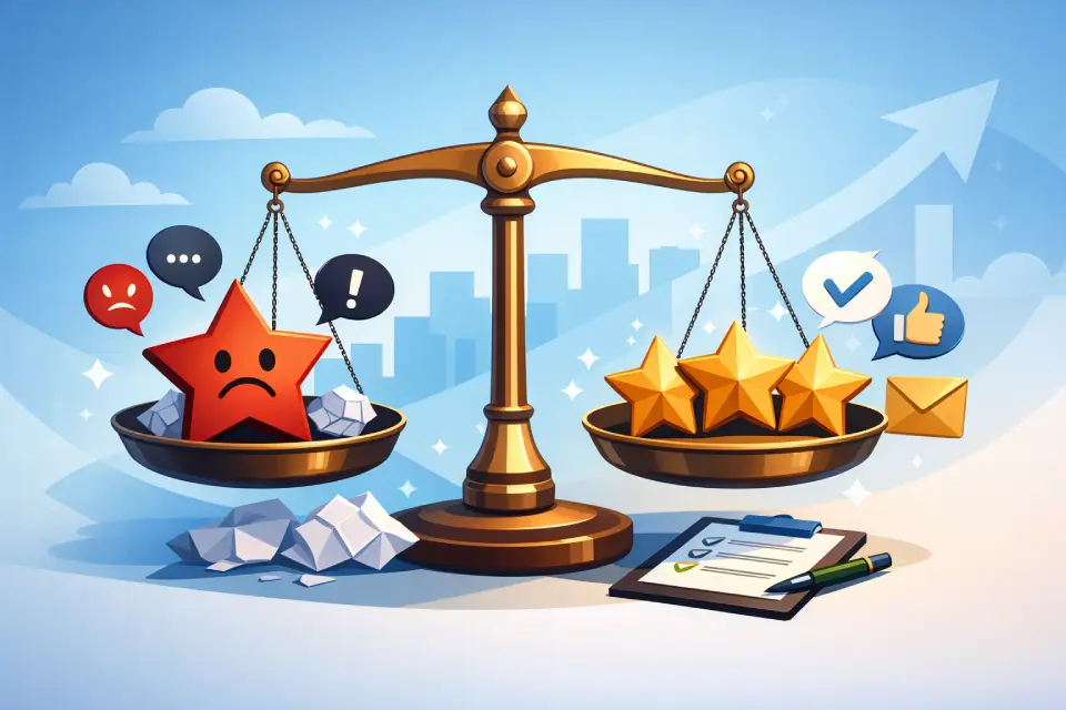 Répondre aux avis négatifs Google : méthode + modèle