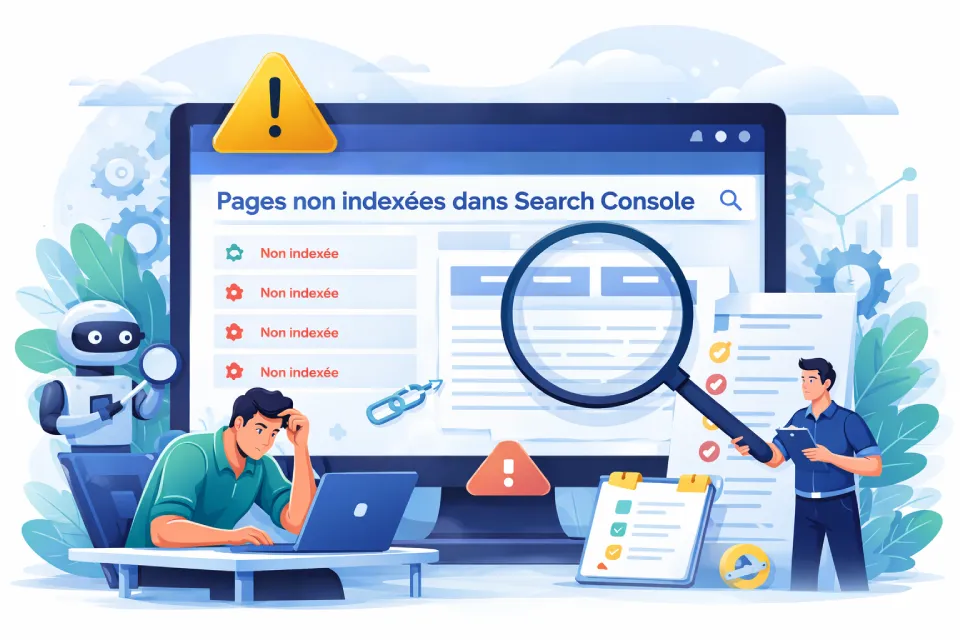 Pages non indexées dans la Search Console