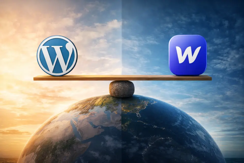 WordPress ou Webflow