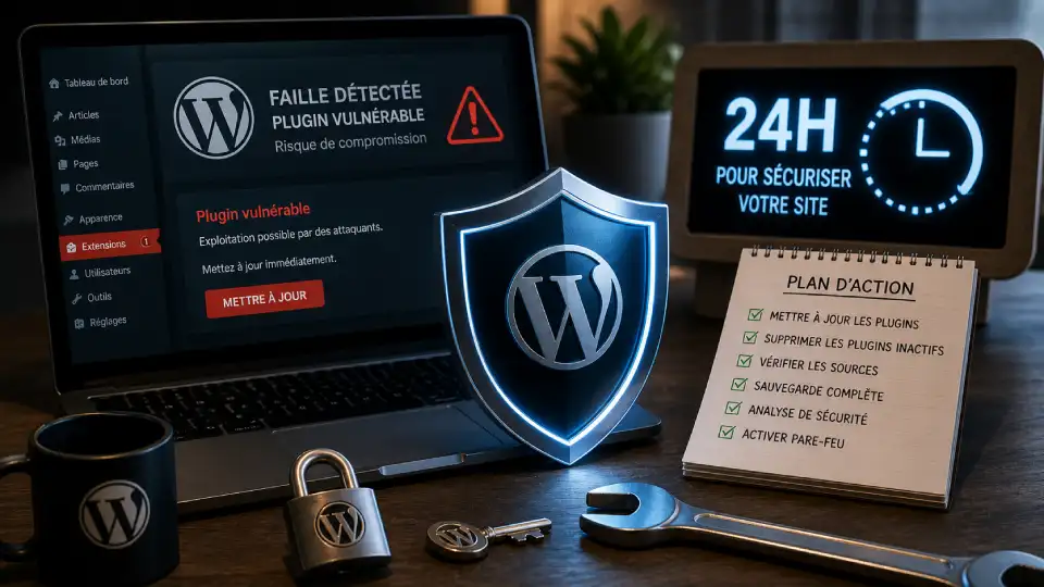 Failles plugins WordPress : comment se protéger en 24h