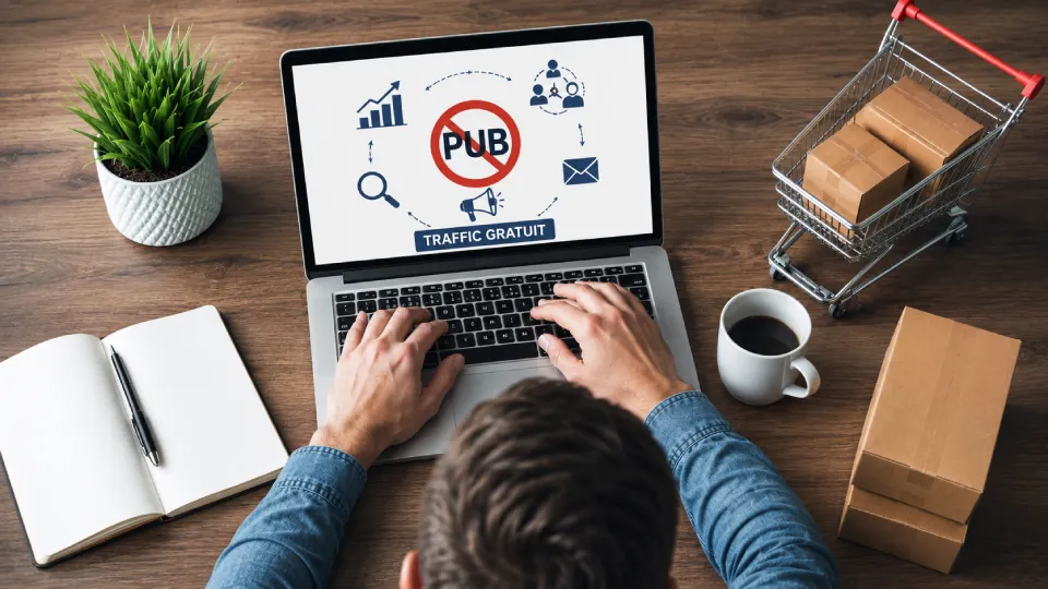 Trafic gratuit e-commerce : 10 stratégies sans publicité